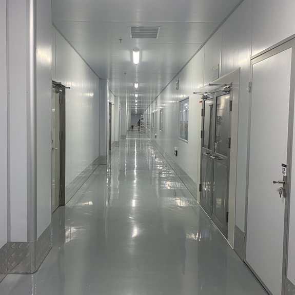 振華微電子水性環(huán)氧防靜電自流平升級(jí)施工-建智科技