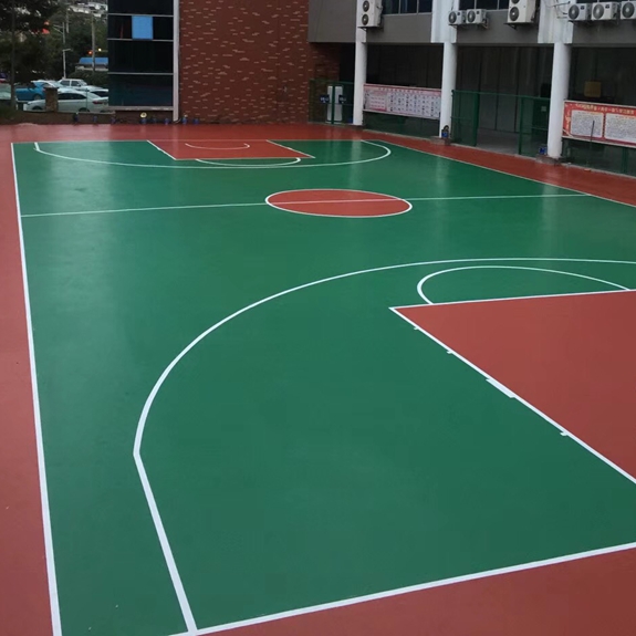 丙烯酸籃球場有什么優(yōu)勢？看建智地坪為您解析